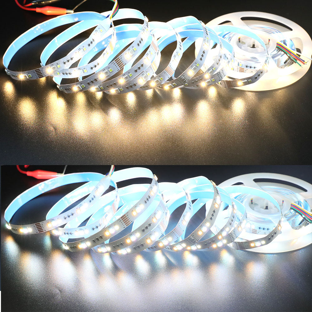 RGB+CCT LED Strip 16ft roll