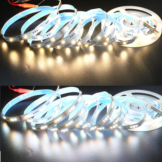 RGB+CCT LED Strip 16ft roll